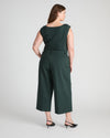 Cropped Wide Leg Ponte Pants - Green Gemstone | Plus Size & Straight Size Women's Fashion | Universal Standard