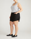 Coastal Linen Blend Shorts - Black | Plus Size & Straight Size Women's Fashion | Universal Standard