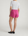 Coastal Linen Blend Shorts - Hyper Pink | Plus Size & Straight Size Women's Fashion | Universal Standard