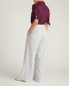 Marley Wide Leg Linen Pants - Beach Stripe | Plus Size & Straight Size Women's Fashion | Universal Standard