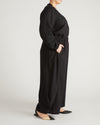 Cosma Barrel Leg Linen Pants - Black | Plus Size & Straight Size Women's Fashion | Universal Standard