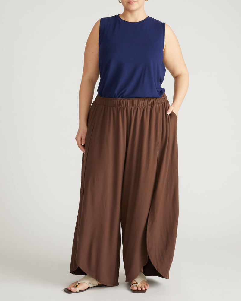 Heatwave Divine Jersey Flared Tank - Cenote | Plus Size & Straight Size Women's Fashion | Universal Standard