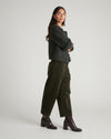 Dakota Cropped Barrel Leg Corduroy Pants - Winter Willow | Plus Size & Straight Size Women's Fashion | Universal Standard