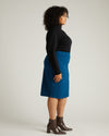 Danube Ponte Skirt - Deep Teal