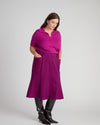 Carla Ponte Skirt - Plum Caspia | Plus Size & Straight Size Women's Fashion | Universal Standard