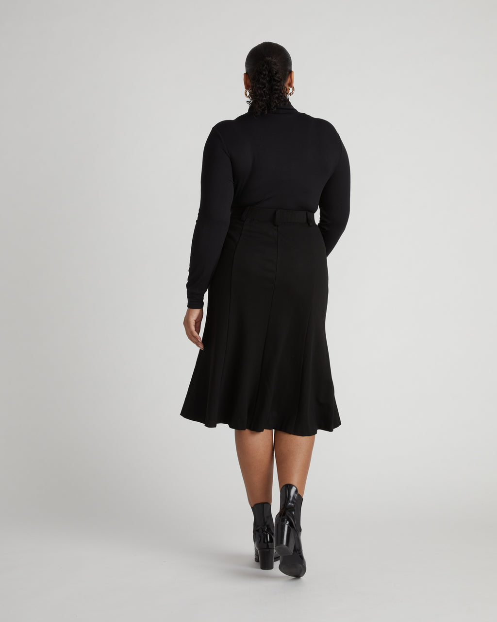 Universal Standard Women's Carla Ponte Skirt - Black Universal Standard Women's Carla Ponte Skirt - Black