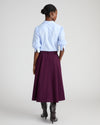 Aleya Pleated Ponte Skirt - Gamay | Plus Size & Straight Size Women's Fashion | Universal Standard
