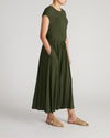 Tessa Liquid Jersey Skirt - Coratina Green | Plus Size & Straight Size Women's Fashion | Universal Standard