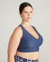 The Plunge Bikini Top - Classic Navy