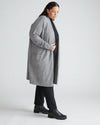 Eli Eco Alpaca Duster - Perfect Grey