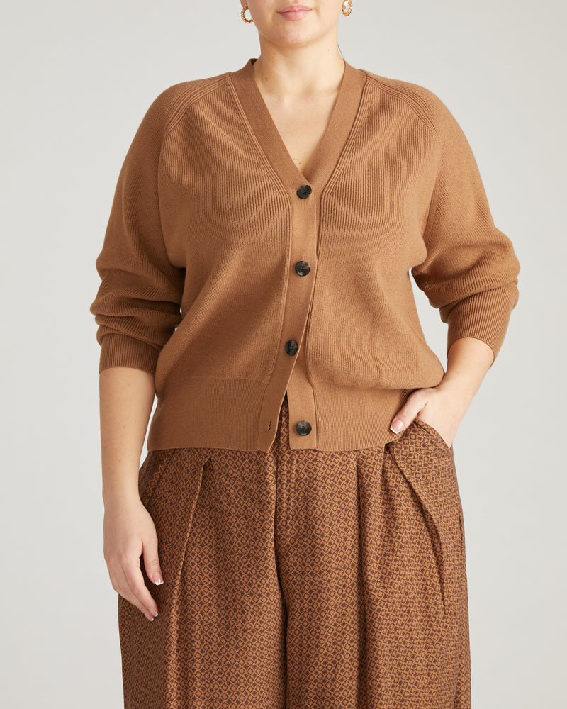 Better-Than-Wool Cardigan - Classic Camel