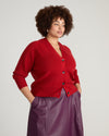 Better-Than-Wool Cardigan - Autumnal Red