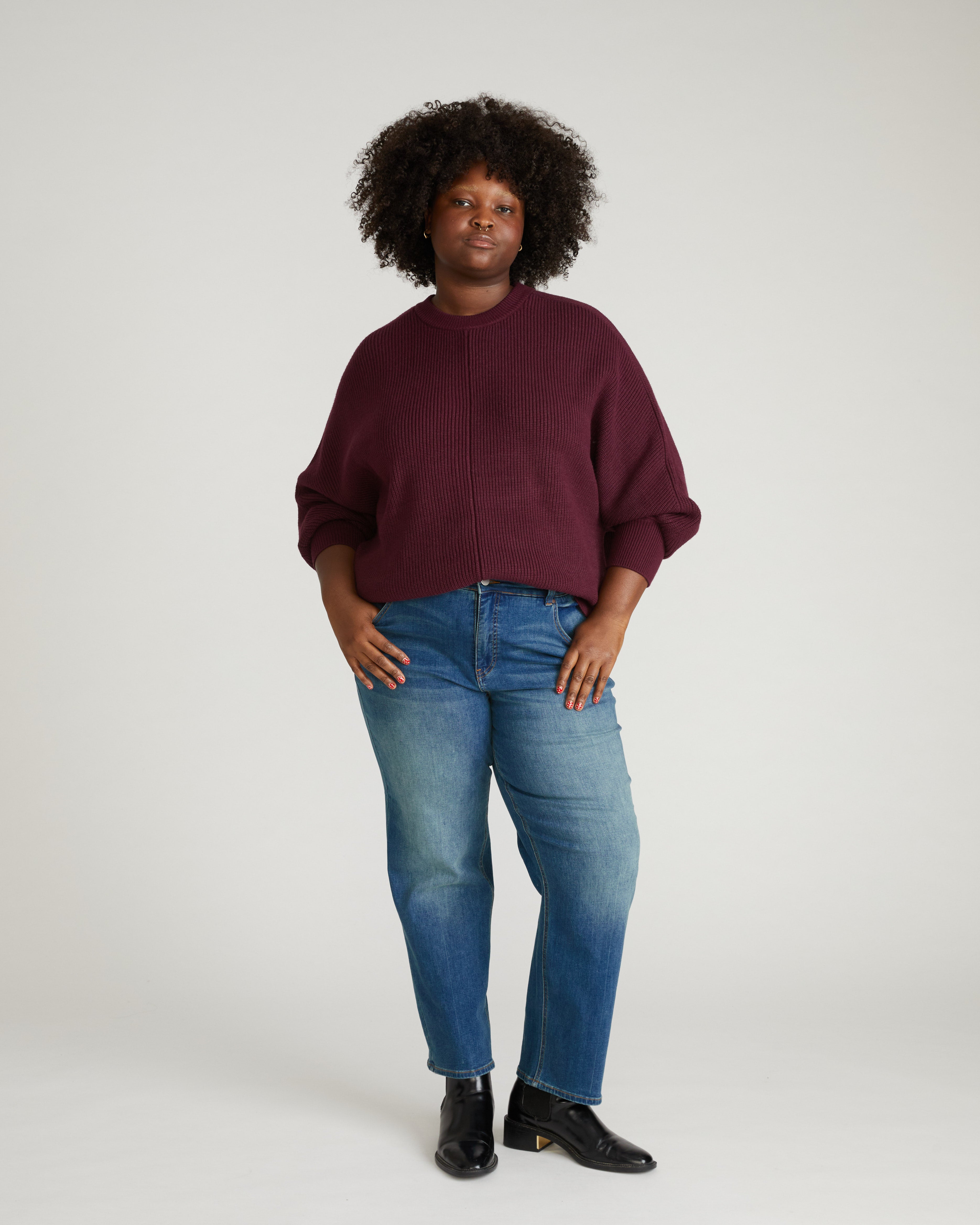 Better-Than-Wool Dolman Sweater - Gamay – Universal Standard
