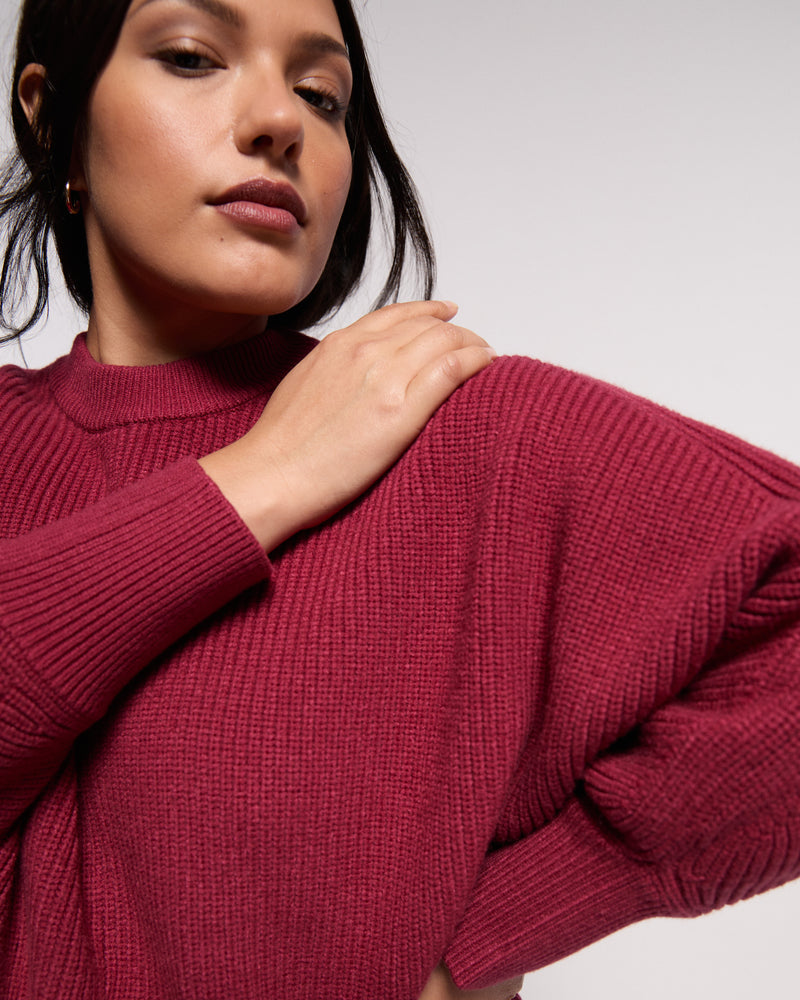 Better-Than-Wool Dolman Sweater - New York Red | Plus Size & Straight Size Women's Fashion | Universal Standard