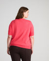 Savvy Fine Knit Sweater Top - Cinnamon Rose | Plus Size & Straight Size Women's Fashion | Universal Standard