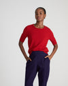 Savvy Fine Knit Sweater Top - Autumnal Red | Plus Size & Straight Size Women's Fashion | Universal Standard