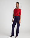 Savvy Fine Knit Sweater Top - Autumnal Red | Plus Size & Straight Size Women's Fashion | Universal Standard