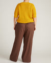 Rosie Pointelle Sweater Top - Goldenrod | Plus Size & Straight Size Women's Fashion | Universal Standard