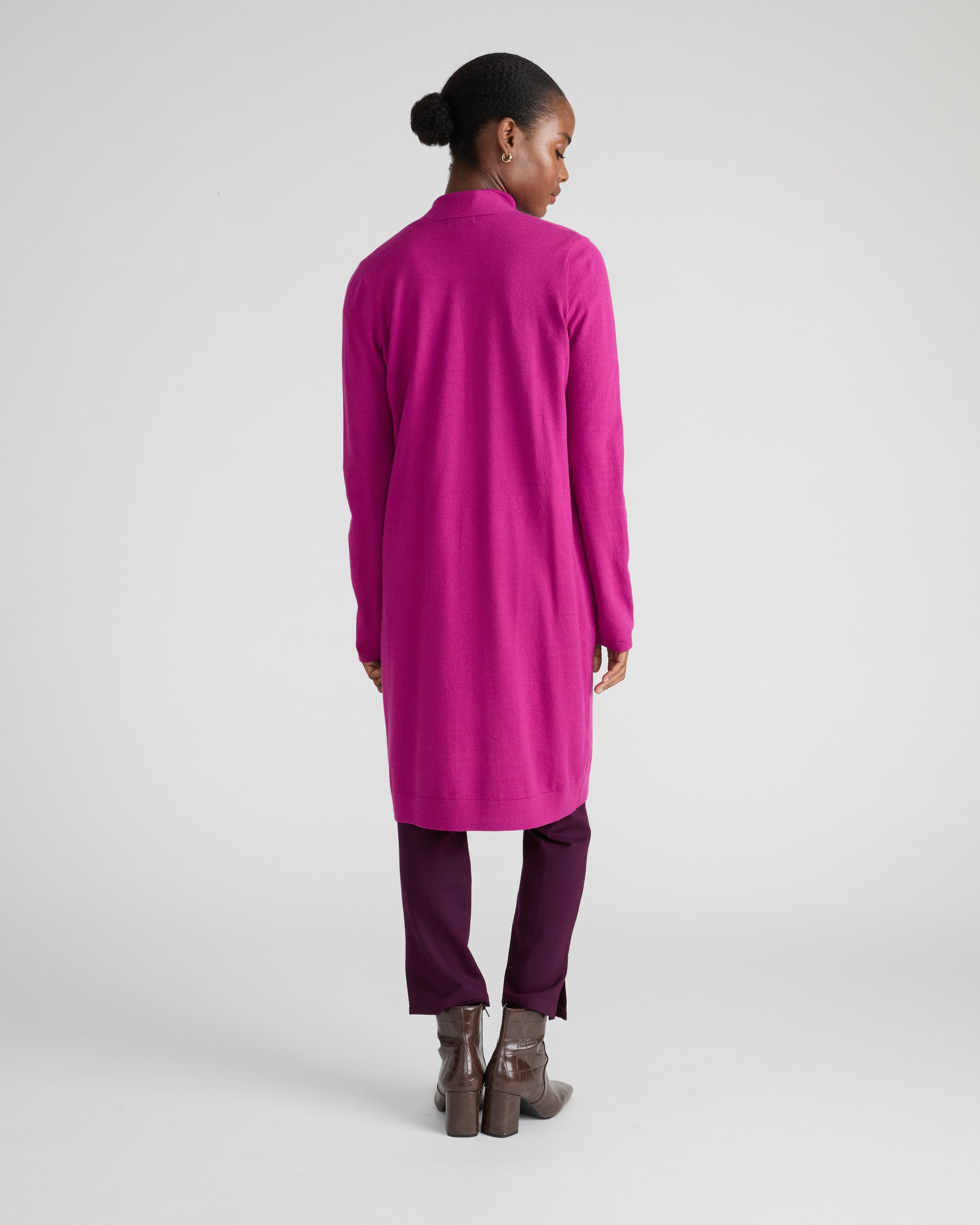 Savvy Double Knit Duster - Rothko Purple | Plus Size & Straight Size Women's Fashion | Universal Standard