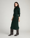 Risa Sweater Skirt - Green Gemstone