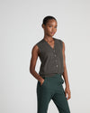 Savvy Fine Knit Cardigan Vest - Dark Gray | Plus Size & Straight Size Women's Fashion | Universal Standard
