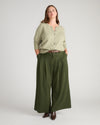 Savvy Fine Knit Crewneck Cardigan - Whisper of Sage | Plus Size & Straight Size Women's Fashion | Universal Standard