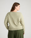 Savvy Fine Knit Crewneck Cardigan - Whisper of Sage | Plus Size & Straight Size Women's Fashion | Universal Standard