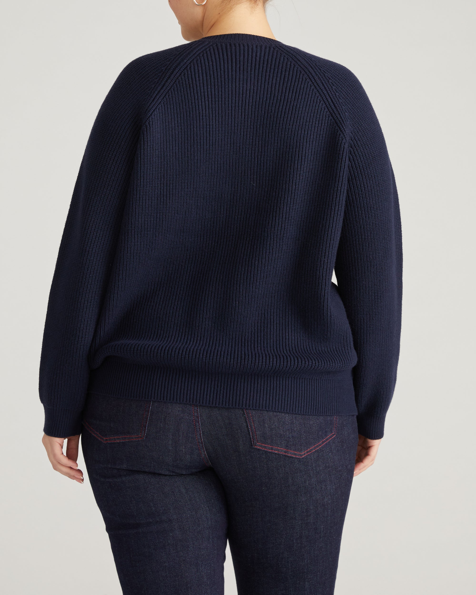 Better-Than-Wool Zip Cardigan - Midnight