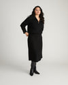 Brenda Zip Sweater - Black