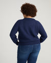 Soft Spun Long Sleeve Sweater - Navy