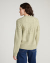 Safiya Cable Knit Sweater - Whisper of Sage