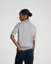 Savvy Fine Knit Turtleneck Sweater Top - Barcarolle Gray | Plus Size & Straight Size Women's Fashion | Universal Standard