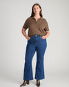 Savvy Fine Knit Short Sleeve Polo Sweater - Winter Fawn | Plus Size & Straight Size Women's Fashion | Universal Standard