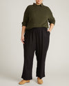 Positano Pointelle Mock Neck Sweater - Camo | Plus Size & Straight Size Women's Fashion | Universal Standard
