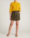 Positano Pointelle Mock Neck Sweater - Goldenrod | Plus Size & Straight Size Women's Fashion | Universal Standard