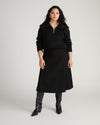 Leonora Sweater Skirt - Black