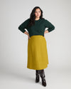 Leonora Sweater Skirt - Martini Olive