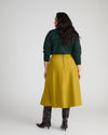 Leonora Sweater Skirt - Martini Olive