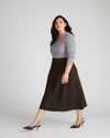 Leonora Sweater Skirt - Espresso