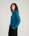 Savvy Fine Knit Lady Polo - Caspian Sea