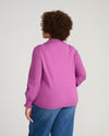 Savvy Fine Knit Lady Polo - Purple Vision