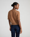 Soft Spun Short Sleeve Cardigan - Classic Camel | Plus Size & Straight Size Women's Fashion | Universal Standard