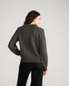 Soft Spun Polo Sweater - Dark Gray