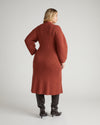 Better-Than-Wool Faux Wrap Dress - Cognac | Plus Size & Straight Size Women's Fashion | Universal Standard