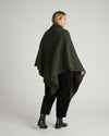 Better-Than-Wool Knitted Wrap - Deep Hiking Green | Plus Size & Straight Size Women's Fashion | Universal Standard