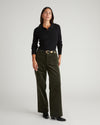 Savvy Fine Ribbed Polo Sweater - Black | Plus Size & Straight Size Women's Fashion | Universal Standard