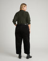 Savvy Fine Ribbed Polo Sweater - Deep Hiking Green | Plus Size & Straight Size Women's Fashion | Universal Standard
