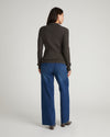 Savvy Fine Ribbed Polo Sweater - Graphite | Plus Size & Straight Size Women's Fashion | Universal Standard