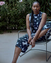 Heatwave Divine Jersey Flared Tank - Navy Santiago Print | Plus Size & Straight Size Women's Fashion | Universal Standard