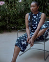 Lotti Jersey Culottes - Navy Santiago Print | Plus Size & Straight Size Women's Fashion | Universal Standard